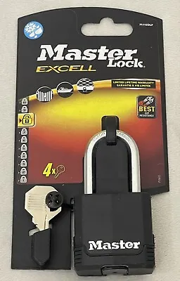 Master Lock Excell Waterproof  Padlock 4 Keys Security Level 8 - M115DLF • £9.95