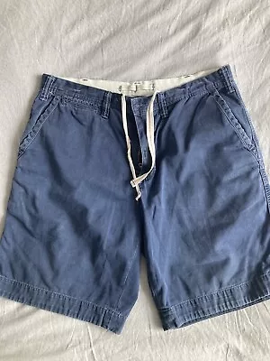 Ralph Lauren Men’s Navy Cotton Shorts Size 36” Waist  • £15