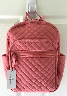 Vera Bradley ~   Terra Cotta Rose  ~ Small Backpack ~ NWT • $77.50