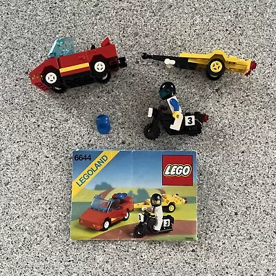 Lego 6644 Classic Town Car Motorcycle ROAD REBEL - W/Instructions • $24.99