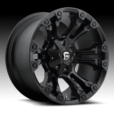 $232 • Buy Fuel D560 Vapor Matte Black 15x8 5x4.5 / 5x4.75 -16mm (D56015800437)