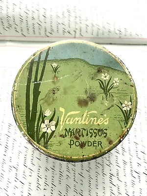 Vintage Vantine’s Narcissus Powder Tin • $35