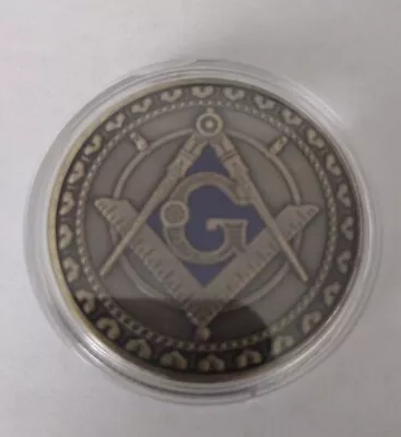 Freemason Coin Knights Templar Scottish Rite Master Mason Perseverance  • $6.95