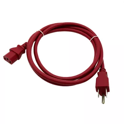 6ft Red Power Cable For AKAI MPC1000 MPC4000 MPC2000 MPC2000XL • $11.97