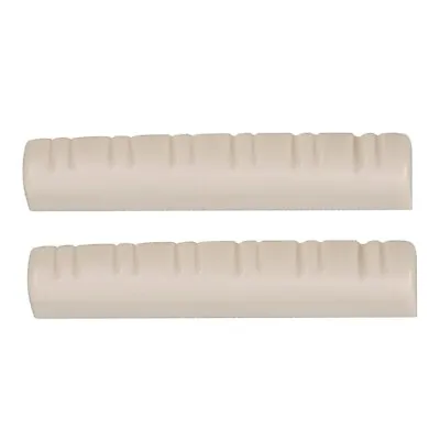 2pc 12 String Acoustic Guitar Bridge Nuts For WashburnFenderTaylorIbanezCort • $13.99