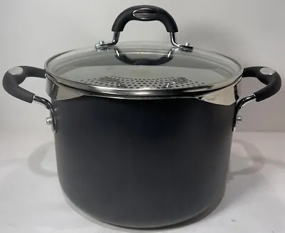 Tramontina 6 Qt. Porcelain Enamel Nonstick Pasta Cooking Pot U.s.a. • $19.99