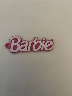 $0.99 • Buy Pink Barbie Rubber Keychain