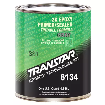 Transtar 6134 2K Epoxy Primer Sealer/Groundcoat Gray (Quart) • $63.62
