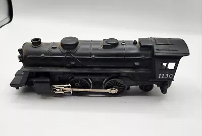 Vintage Black Lionel #1130 Steam Locomotive Train Engine O27 Metal Made USA  • $32