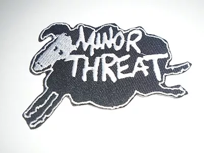 Minor Threat Iron On Embroidered Patch • $6.99