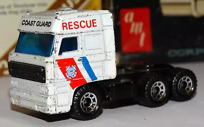 Matchbox DAF 3300 Space Cab Rescue Semi White 5C • $13.29