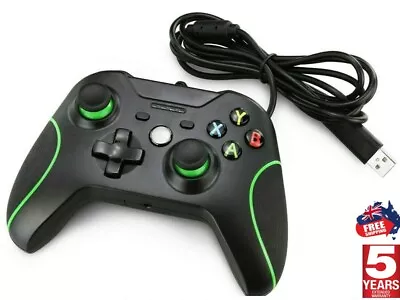 Wired Controller For Microsoft XBOX ONE Game Gamepad Joystick PC Windows • $29.95