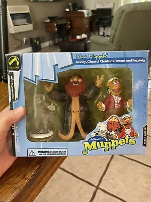 Muppets Mini Marley Ghost Of Christmas Present And Fozziwig In Box • $49