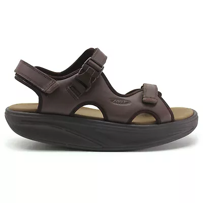 MBT Mens Sandals Kisumu 3S Casual Hook And Loop Walking Outdoor Leather • $181.45