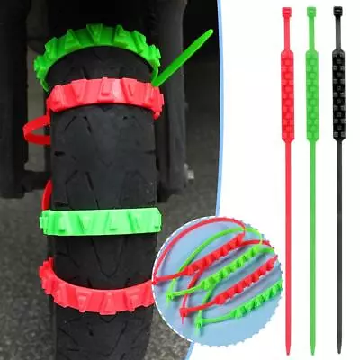 10Pcs Snow Tire Chain For Car Truck SUV Anti-Skid Emergency Winter Driving  • $5.98