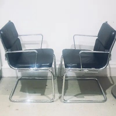Vintage Classic Luxy Soft Pad Eames Style Meeting Room Chairs (Set Of 2) • £149