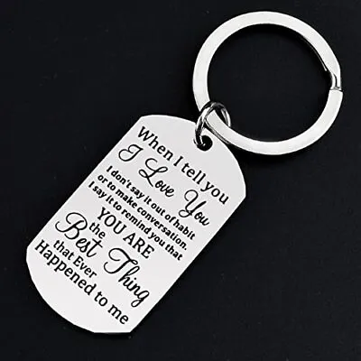 I Love You Gifts For Him Her Birthday Gift For Husband Boyfriend From Wife  • $8.08
