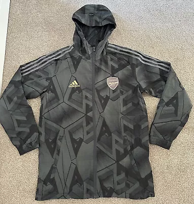 £24.99 • Buy Arsenal Adidas Windbreaker Jacket Size Large Men’s 
