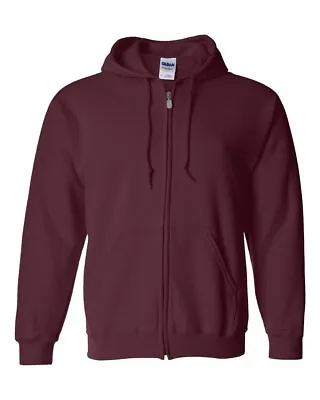 Gildan 18600 Heavy Blend Full Zip-Up Mens Hoodie Sweatshirts Sizes S-5XL Hooded • $25.99