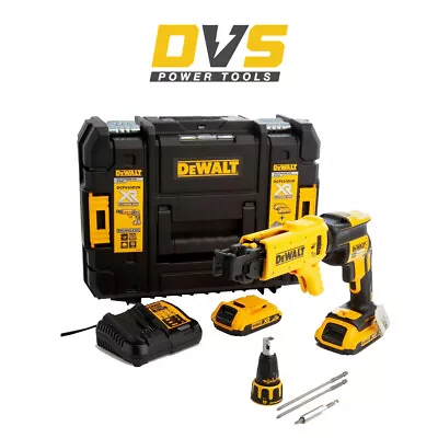 £264.95 • Buy DeWalt DCF620D2K 18V Collated Autofeed Drywall Screwdriver Brushless 2 X 2.0Ah
