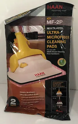 NEW! HAAN MF-2P Multilayer Ultra Microfiber Cleaning Pads 2pk Mop Sweep Pink • $12.99