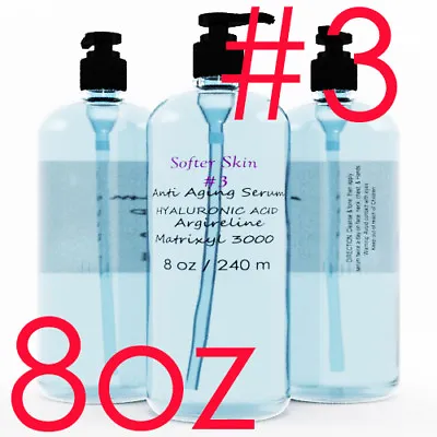 #3 8 OZ Argireline Matrixyl 3000 Peptide Cream For Face Hyaluronic Acid Serum • $25.99