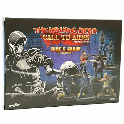 The Walking Dead Call To Arms Rick's Group Faction Pack TWD All Out War Zombies • $42.50