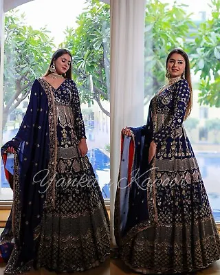 Suit Indian Wedding Dress New Party Pakistani Bollywood Gown Salwar Kameez Wear • $56.09