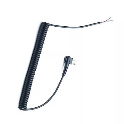 VHF/UHF M Port Hand Mic Cable For Motorola GP68/88/300/3188/2000 Walkie Talkie E • $4.49