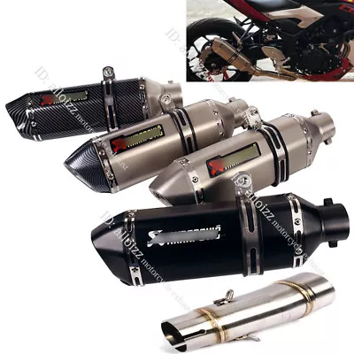 For Kawasaki Ninja 400 250 Z400 2017-23 Exhaust Pipe Slip On 51mm Muffler Tips • $99.99