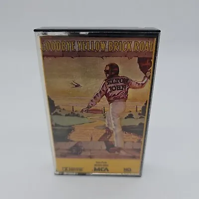 Elton John Goodbye Yellow Brick Road Cassette MCA Records 1973 Rare MCAc2-6894 • $12