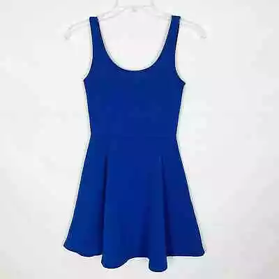 Divided By H&M Women's Royal Blue A Line Mini Dress Size XS Party Event Nightout • $19.99