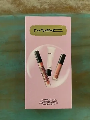 Mac Cheers To You Lipgloss 3 Pc Set Lip Gloss Set NIB • $25