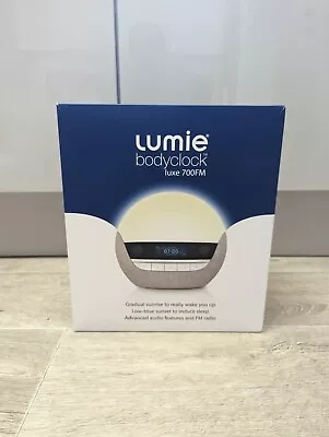Lumie Bodyclock Luxe 700FM -Wake-Up Light With FM Radio Bluetooth Speakers.... • £159.99