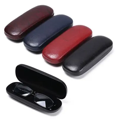 £5.61 • Buy Pouch Spectacle Case Leather Glasses Case Reading Glasses Box Eyewear Protector