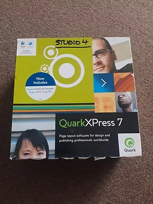 Quarkxpress 7 With Code Mac Windows Software Disc Tools Pro Interactive Designer • £50