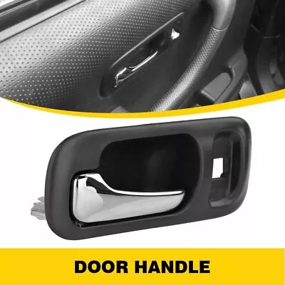 Door Handle Inside Inner Black Front Driver Side Left LH For 1997-2001 Honda CRV • $11.99