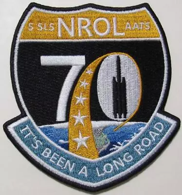 5 Sls Delta Iv Heavy Nrol-70 Space Mission Patch Aats - It's Been A Long Road • $15