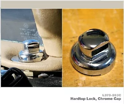 Mercedes Benz 350SL 380SL 450SL 560SL Rear Hardtop Lock Cap Reproduction • $159