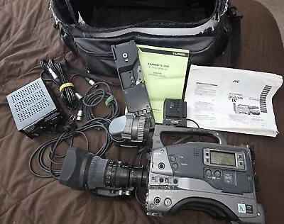 JVC GY-DV500 Broadcast Camera With Accessories  • $300