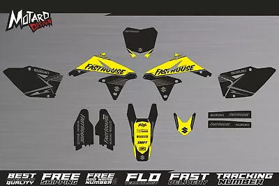 Suzuki Graphics Kit RMZ 450 2008 2009 2010 2011 2012 2013 2014 2015 2016 2017 MX • $159.90