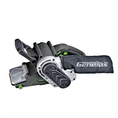 8 Amp 3 In. X 21 In. Variable Speed Belt Sander | Genesis Dust Bag Adjustable • $63.72