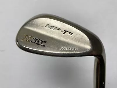 Mizuno MP-T 11 Black Nickel Lob Wedge LW 60* 5 Wedge Steel Mens RH • $40.79