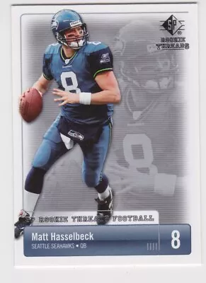 2007 UD SP Rookie Threads Football #88 Matt Hasselbeck Seattle Seahawks • $1