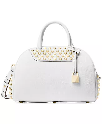 MICHAEL Michael Kors Austin Medium East West Bowling Satchel Was $498.00 • $399.99