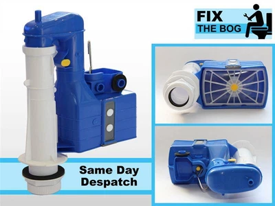 £27.87 • Buy Dudley Turbo 88 10 Inch 2 Part Dual Flush Syphon WC Cistern DIY Toilet Repair