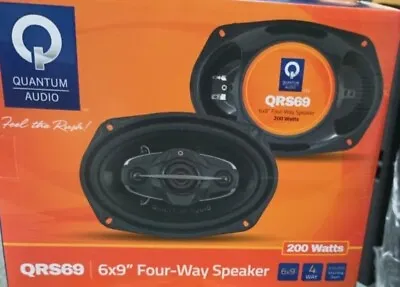QRS69 Quantum Audio 4 Way Speaker 200 Watts  NEW • $90