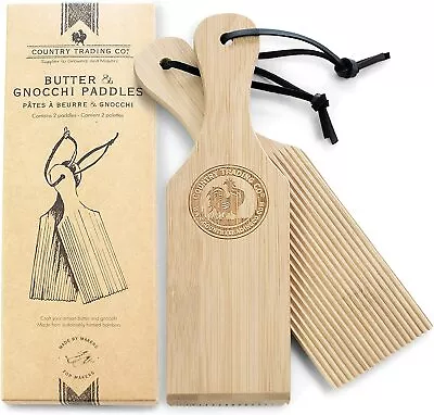 Gnocchi Boards And Wooden Butter Paddles To Easily Create Authentic Homemade  • $25.29