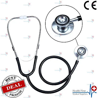 £8.99 • Buy Pro Dual Head EMT Stethoscope For Doctor Nurse Vet Medical Student Health Blood