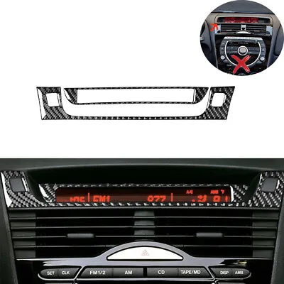 2pcs Carbon Fiber Dashboard Display Panel Trim Frame For Mazda RX8 RX-8 04-2008 • $14.39